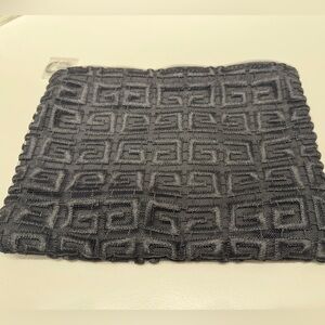 Givenchy Black Textured Fabric Cosmetics Bag